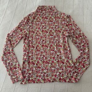 Women's Medium Collina‎ Strada x Charlie Engman Cardio Nova Lace Top Strawberry